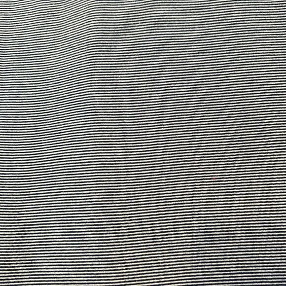 Volcom size M long sleeve cold shoulder black and white strip knit top GUC - Picture 11 of 12